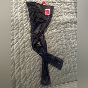 Spanx Faux Leather Leggings NWT